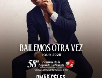 Chayanne, primer gran artista internacional del Festival de la Leyenda Vallenata 2025.